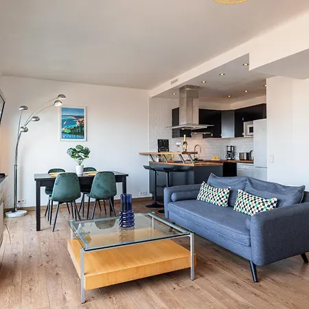 Open Sky Terrace Lage 1 Bdr & Parking Nice