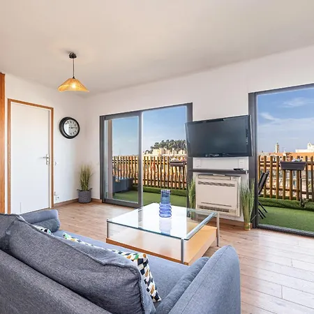 Open Sky Terrace Lage 1 Bdr & Parking Appartement *