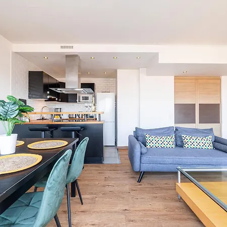 Open Sky Terrace Lage 1 Bdr & Parking Nice