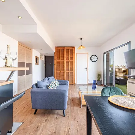 Open Sky Terrace Lage 1 Bdr & Parking Appartement Nice