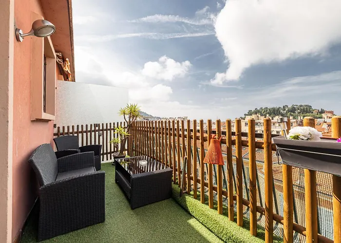 Open Sky Terrace Lage 1 Bdr & Parking * Nizza