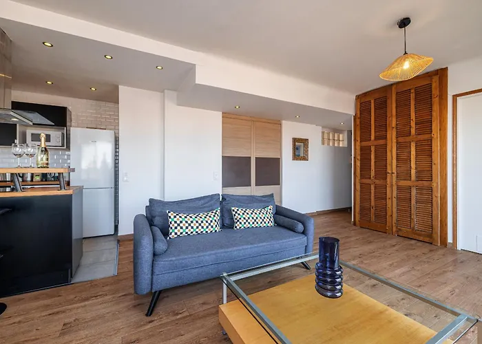 Open Sky Terrace Lage 1 Bdr & Parking 아파트 *