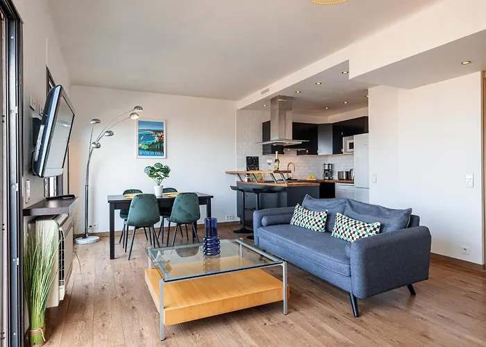 Open Sky Terrace Lage 1 Bdr & Parking Nizza