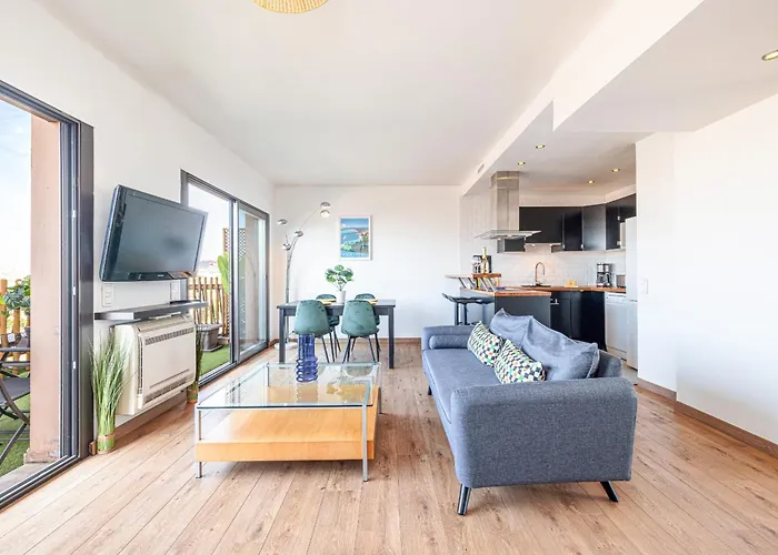Open Sky Terrace Lage 1 Bdr & Parking 아파트