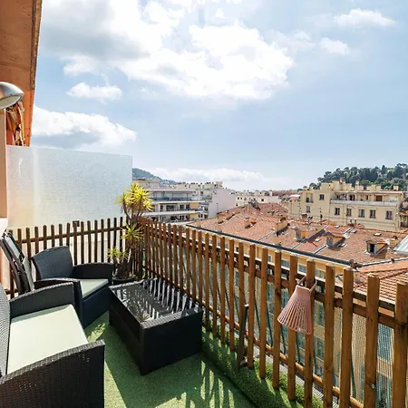 Open Sky Terrace Lage 1 Bdr & Parking 아파트 니스