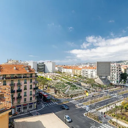 Open Sky Terrace Lage 1 Bdr & Parking 아파트 니스